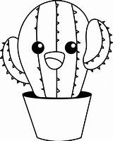 Cute Cactus coloring Page  Download Print Or Color Online For Free sketch template