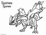 Pokemon Coloring Pages Zekrom sketch template