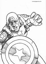47 Captain America Coloring Pages  ColoringPagesOnlycom sketch template