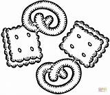 Pretzels coloring Page  Free Printable Coloring Pages sketch template