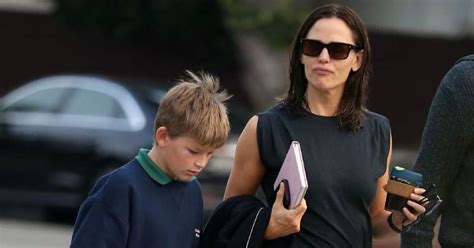 All Grown Up! Jennifer Garner and Ben Affleck's Son Samuel, 11, Looks Almost as Tall as Mom ...