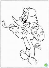 Woody Woodpecker Coloring Pages For Kids sketch template