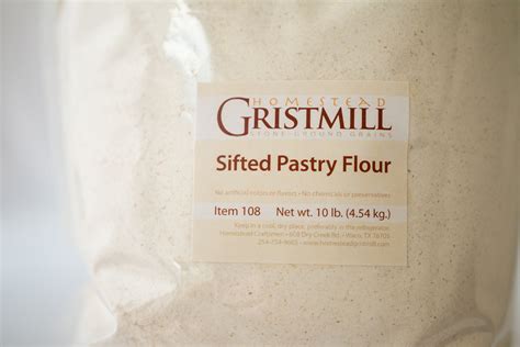 Stoneground Sifted Pastry Flour - Homestead Gristmill