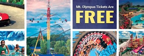 Water & Theme Park Tickets Free With Stay! - Mt. Olympus Water & Theme Park