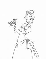 Princess tiana coloring Pages Download And Print For Free sketch template