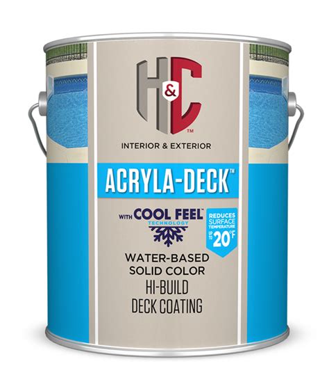 Acryla-Deck with Cool Feel Product Image - H&C® Concrete