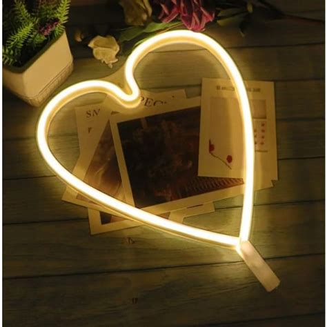 Buy/Send Neon Light Heart Single Piece Online | IGP | JVS1215905