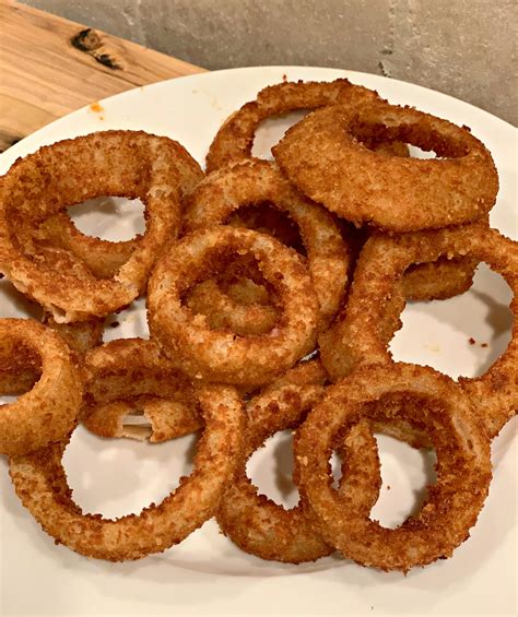 Crispy Air Fried Onion Rings - The Cookin Chicks