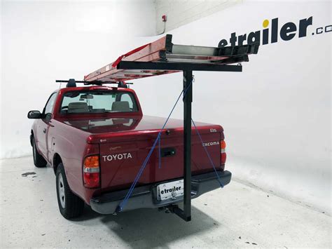 Darby Extend-A-Truck Kayak Carrier w/ Hitch Mounted Load Extender and Single-Bar Roof Rack Darby ...
