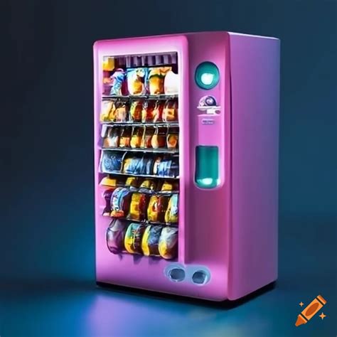 Pill dispenser vending machine with display on Craiyon
