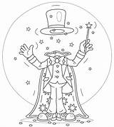Magician coloring pages  ColoringLib sketch template