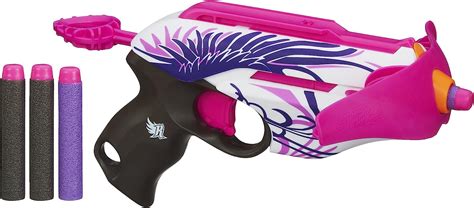 Amazon.com: Nerf Rebelle Pink Crush Blaster(Amazon Exclusive) : Toys ...