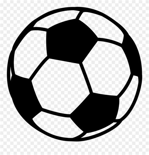 Black And White Soccer Ball Clip Art At Clker Com Vec - vrogue.co