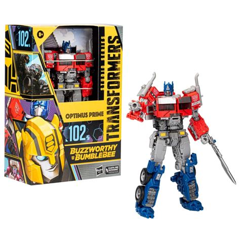 Transformers Optimus Prime Buzzworthy Bumblebee 102 Studio Series ...