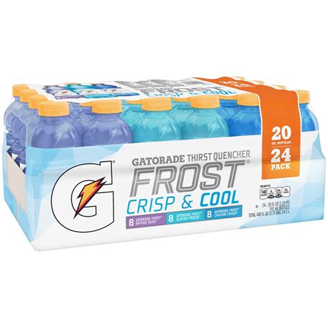 Gatorade Frost Riptide Rush/Glacier Frze/Cas Crash 24 x 20 oz | Shipt