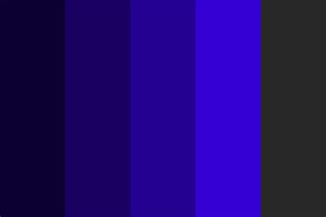 Electric Blue-Purple Color Palette