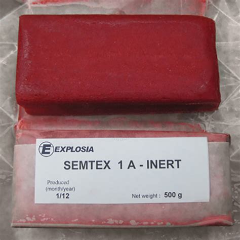 Semtex-1A 500g Demolition Block (OEM Factory Inert) - Inert Training Aid - Inert Products LLC