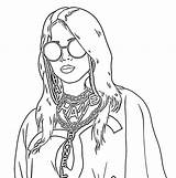 Billie Eilish Coloring Pages Printable For Free Download sketch template