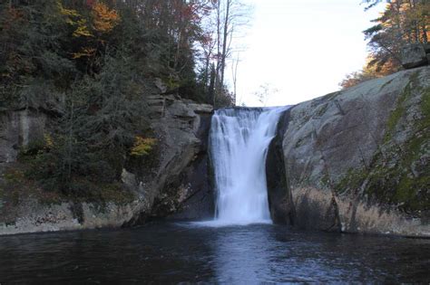 Elk River Falls - Gushing Waterfall in the Pisgah Game Lands