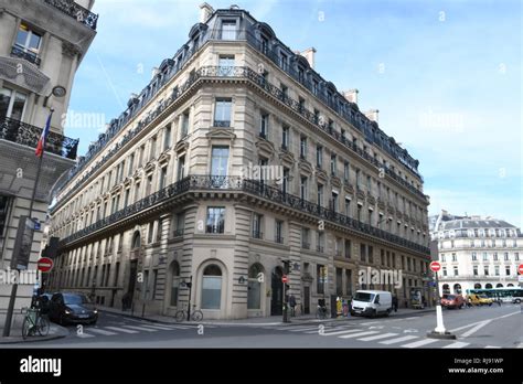 Paris street view, France Stock Photo - Alamy