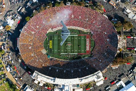 The 102nd Rose Bowl Game: Stanford vs Iowa | West Coast Aerial ...