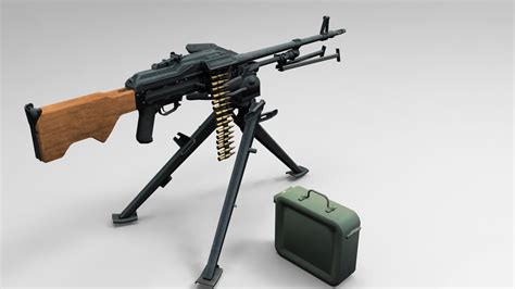 m84 machine gun tripod obj