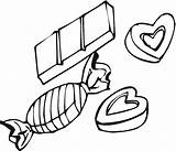 Chocolate Coloring Pages  Best For Kids sketch template