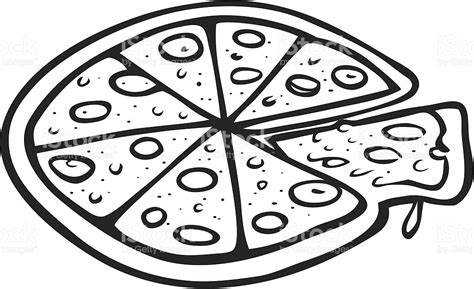Pizza Outline Clip Art - ClipArt Best