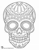 Sugar Skull Coloring Page Woo Jr Kids Activities  Home sketch template