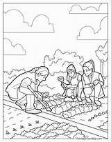24 Garden Coloring Pages Free PDF Printables sketch template