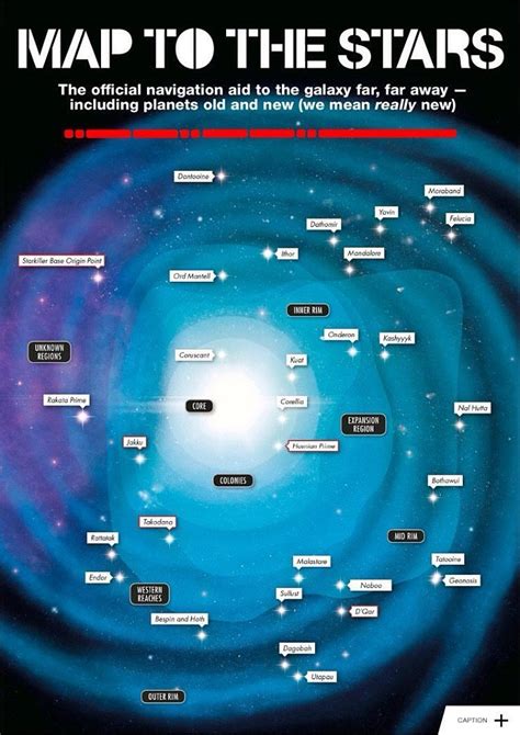 Official 'Star Wars' Galaxy Map Reveals Names of New Planets