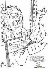 Sing 2  Coloring Pages For Kids Free And Easy Print Or Download sketch template
