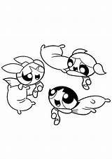 Coloring Pages  Powerpuff Girls Characters sketch template