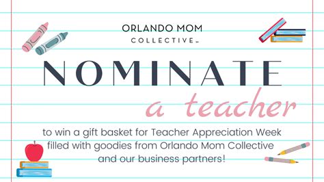 Nominate a Teacher in Orlando!