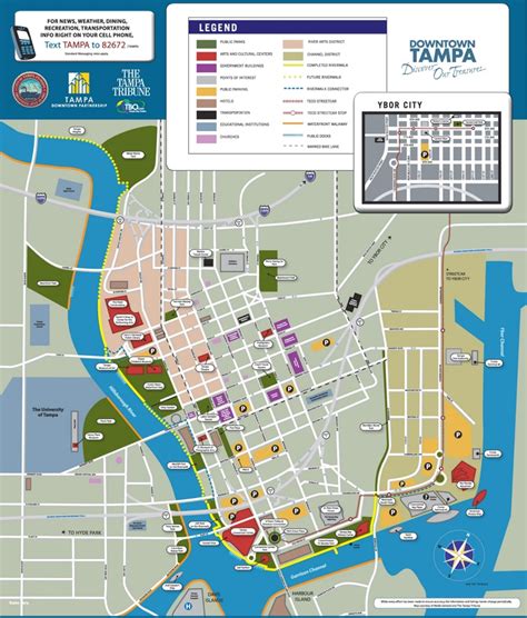 Tampa Area Map Of Attractions