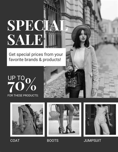 Special Fashion Sale Flyer Template - Venngage