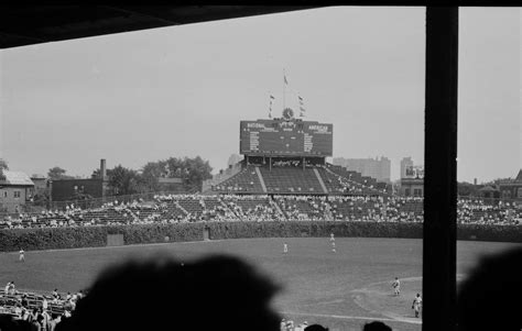 Wrigley Field ca. 1946 | Wrigley field, Wrigley, Willis tower