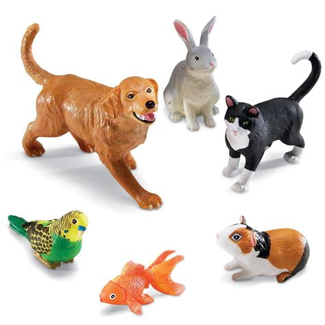 Learning Resources Jumbo Domestic Pets, Preschool Toys, Ages 2+, LER0688 - Walmart.com - Walmart.com