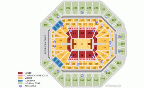 At&t Spurs Seating Chart