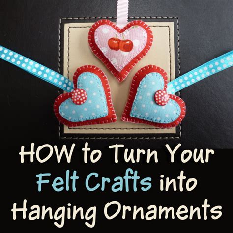 How to Make a Felt Ornament: Instructions and Tutorial