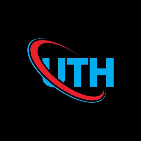 UTH logo. UTH letter. UTH letter logo design. Initials UTH logo linked ...