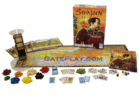 Shogun Board Game - Rio Grande Games - Queen Games - Dirk Henn - GatePlay Games