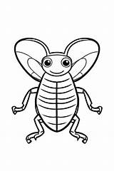 68 Flea Coloring Pages For Kids  ShadeMaze sketch template