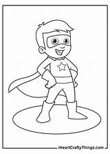 Superhero Coloring Pages Updated 2021 sketch template