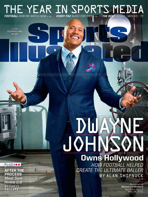 Dwayne "The Rock" Johnson Sports Illustrated cover The Rock Dwayne Johnson, Rock Johnson, Dwayne ...