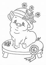 Piggy Coloring Pages Printable sketch template