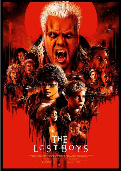 The Lost Boys Movie – Poster | Canvas Wall Art Print - John Sneaker