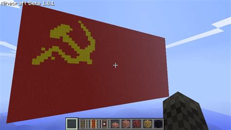 Soviet Russia Flag Minecraft Map