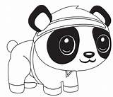 Cartoon Panda Coloring Page  Free Printable Pages For Kids sketch template