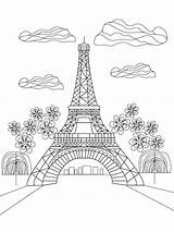 25  Eiffel Tower Coloring Pages CharmaineAilis sketch template